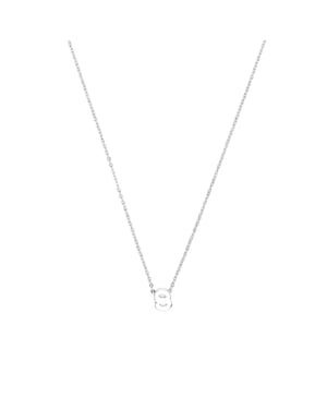 Luxenter Collar acabado plata - Alphabet
