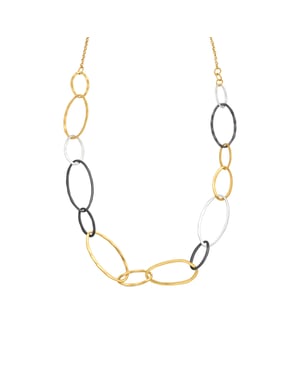 Luxenter Collar acabado oro amarillo de 18k - Lingi