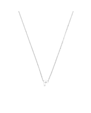 Luxenter Collar acabado plata - Alphabet