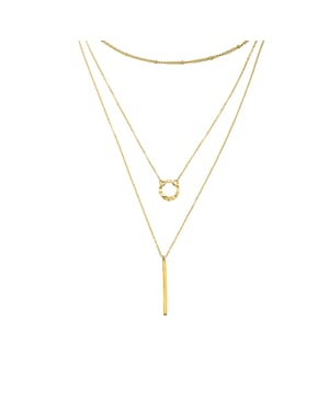 Luxenter Collar acabado en oro amarillo 18k - Rewary
