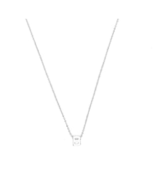 Luxenter Collar acabado plata - Alphabet