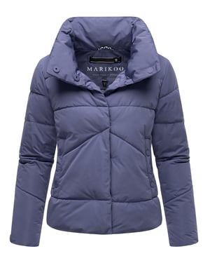 Chaqueta acolchada corta Marikoo con botones a presión – Jalliaa