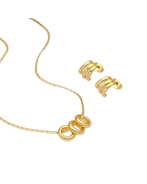 Luxenter Conjuntos acabado en oro amarillo de 18k - Khima