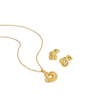 Luxenter Conjuntos acabado en oro amarillo de 18k - Nemao