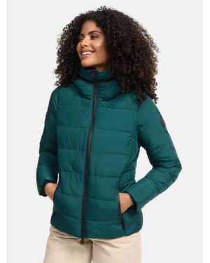 Chaqueta acolchada corta Marikoo con capucha y forro polar – Radaa