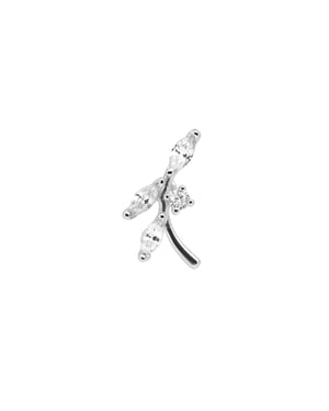 Luxenter Piercing de Circonita Brillante acabado en Plata de Ley 925 - Curat