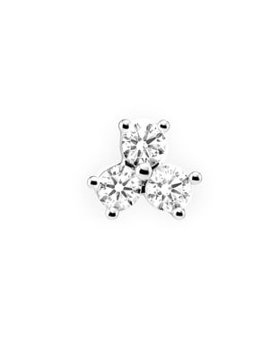 Luxenter Piercing de Circonita Brillante acabado en Plata de Ley 925 - Liram