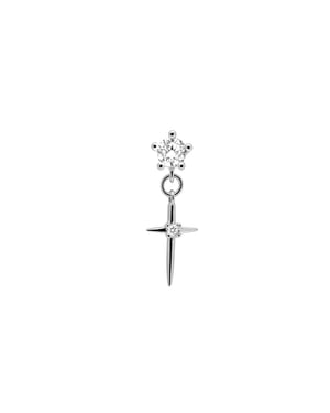 Luxenter Piercing de Circonita Brillante acabado en Plata de Ley 925 - Patraz