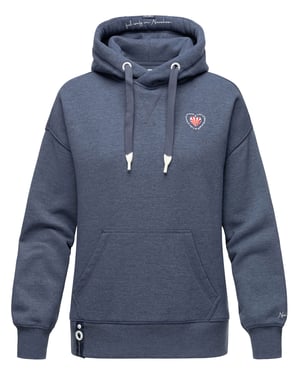Navahoo Sudadera con Capucha para Mujer Goldfee – Cálida con Bolsillo Canguro