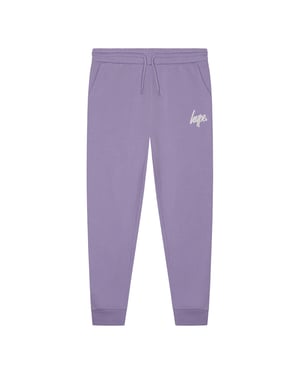 Pantalones Jogger para Niñas Casual Morados Suaves con Puños para Descanso