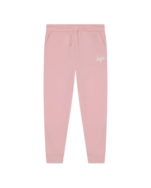 Pantalones Jogger para Niñas Casual Rosa Suaves con Puños para Relajarse
