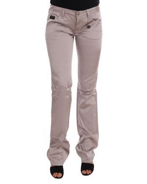 Jeans Slim Fit de Algodón Beige Costume National