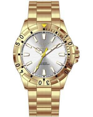 Invicta Specialty 69031 Reloj de Hombre - Movimiento de Cuarzo - Metal con Esfera Blanca - 42 mm