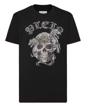 Camiseta Cuello Redondo Skull