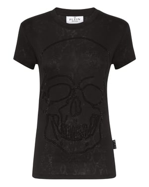 Camiseta Cuello Redondo Skull