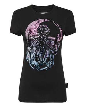 Camiseta Cuello Redondo Skull