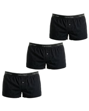 Paquete de 3 Boxers de Algodón de Corte Suelto para Hombre Clásicos NB4005A