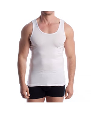 Camiseta Sin Mangas de Micromodal para Hombre Q100