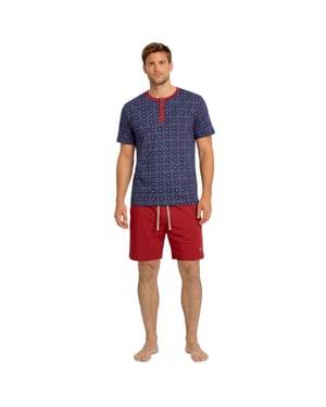 Pijamas Cortos de Algodón para Hombre Verano KL30000