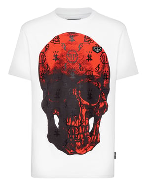 Camiseta Cuello Redondo Skull