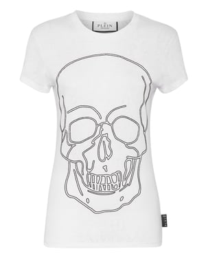 Camiseta Cuello Redondo Skull
