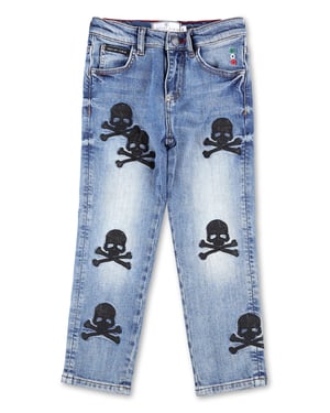 Pantalones Vaqueros Skull