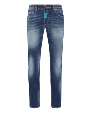 Vaqueros Straight Fit Hexagon