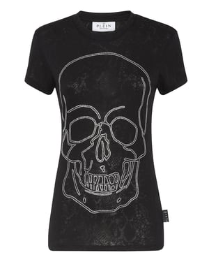 Camiseta Cuello Redondo Skull