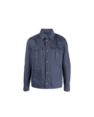 Herno Camisa con Bolsillos en el Pecho