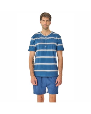 Pijamas de verano de hombre de manga corta JJB21