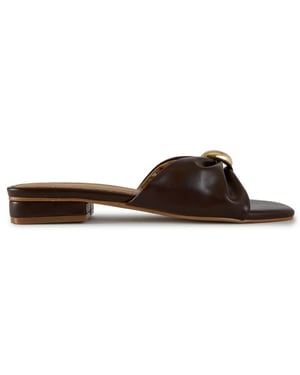 V.Gan February Trim Slide Sandalias