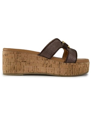 V.Gan October Wedge Platform Sandalias