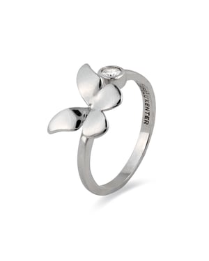 Anillo Luxenter de Plata de Ley 925 y Circonita Brillante acabado en rodio - Azayn