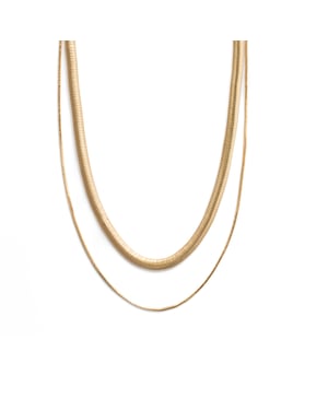 Luxenter Collar acabado en oro amarillo de 18k - Jezo