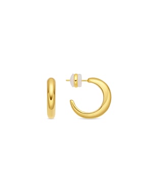 Luxenter Pendientes acabado en oro amarillo de 18k - Reya