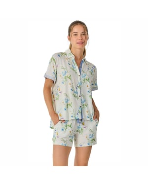 Pijama de Verano para Mujeres Camiseta de Manga Corta JJB17