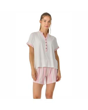 Pijamas de verano para mujer de manga corta JJB29