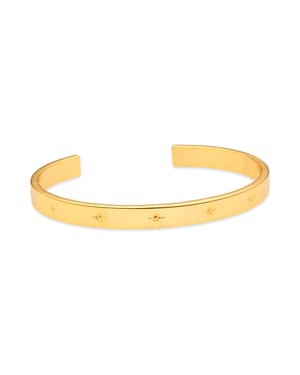 Luxenter Pulsera acabado en oro amarillo de 18k - Orane