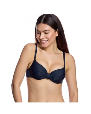 Top de bikini con aros para mujer W261624