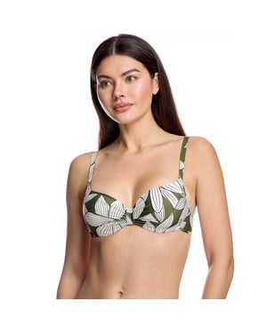Top de bikini con varilla para mujer W261124