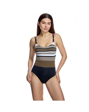 Traje de baño para mujer con cuello redondo W261981