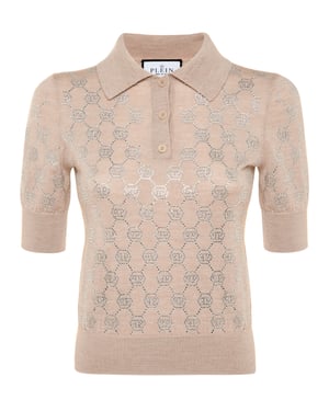 Jersey De Cuello Polo Monogram