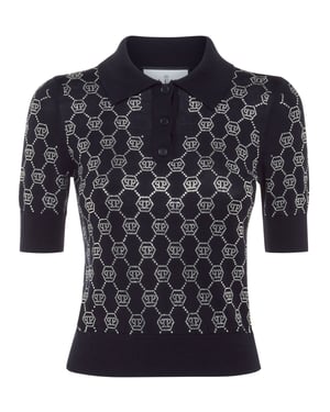 Jersey De Cuello Polo Monogram