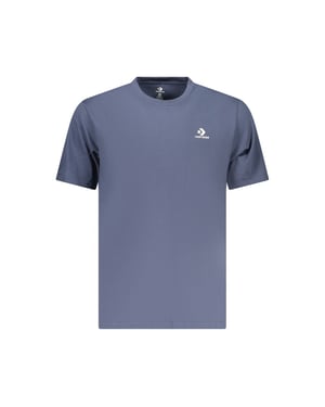 Converse Camiseta de Algodón Azul para Hombre