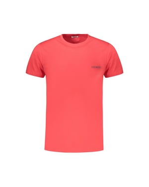Camiseta de algodón para hombres Bikkembergs Rosso