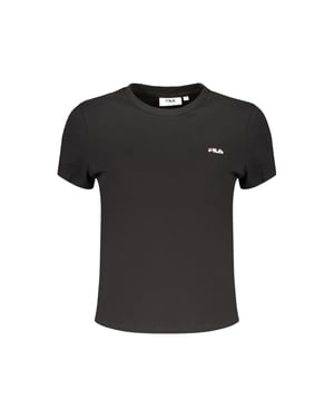 Camiseta de Algodón Fila Nero para Mujer