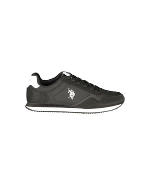 Zapatilla para hombre U.S. POLO ASSN. de poliuretano negra