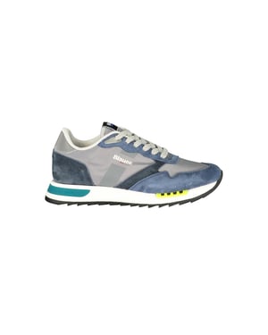Zapatilla para Hombre de Poliéster Azul Blauer