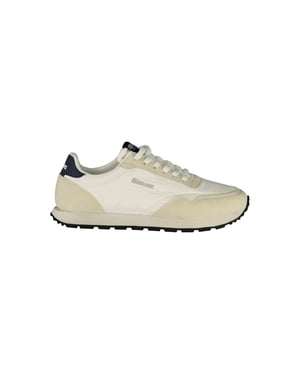 Zapatilla de Hombre Blauer Bianco de Poliéster