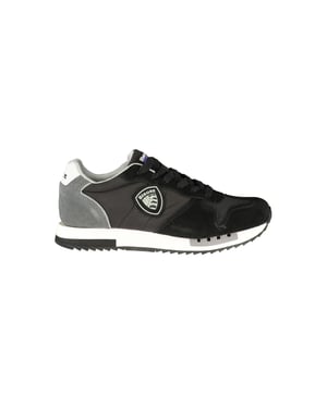 Zapatilla para hombre Blauer de poliuretano negro